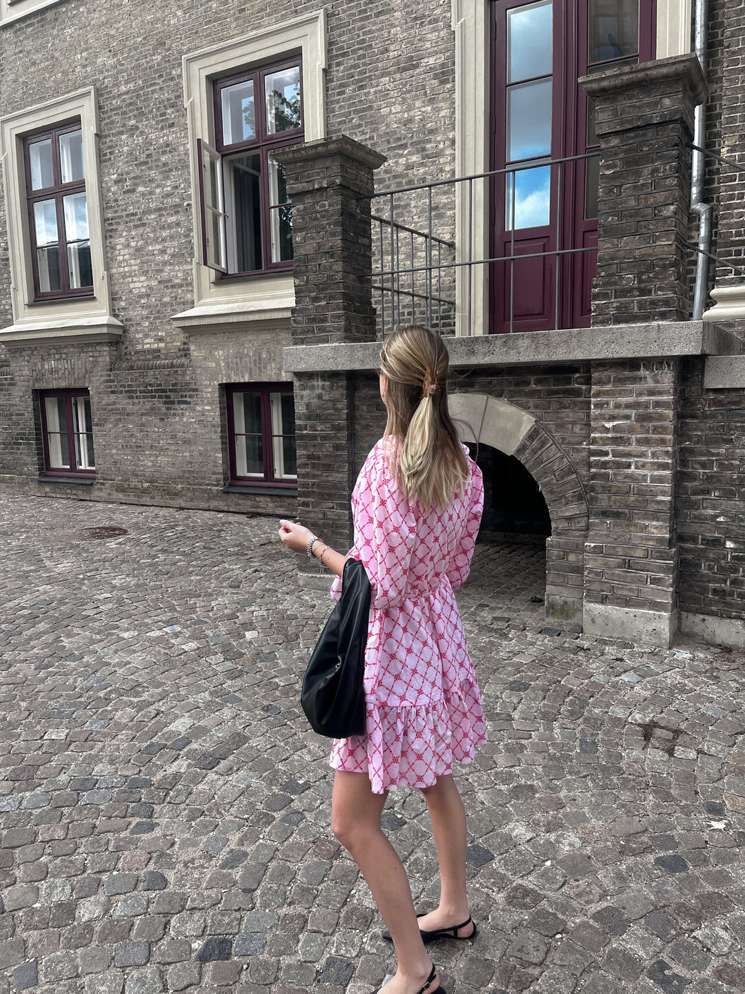 Noella - Kayann Dress - 1266 Pink Lemonade Combo Kjoler 