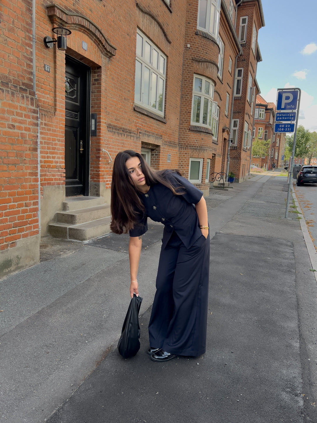 Noella - Kazia Pants 13860004 - 004 - Black Bukser 