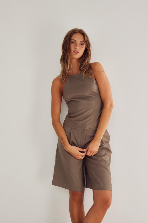 Noella - Kaziana Shorts 12700031 - 1290 Timber Brown