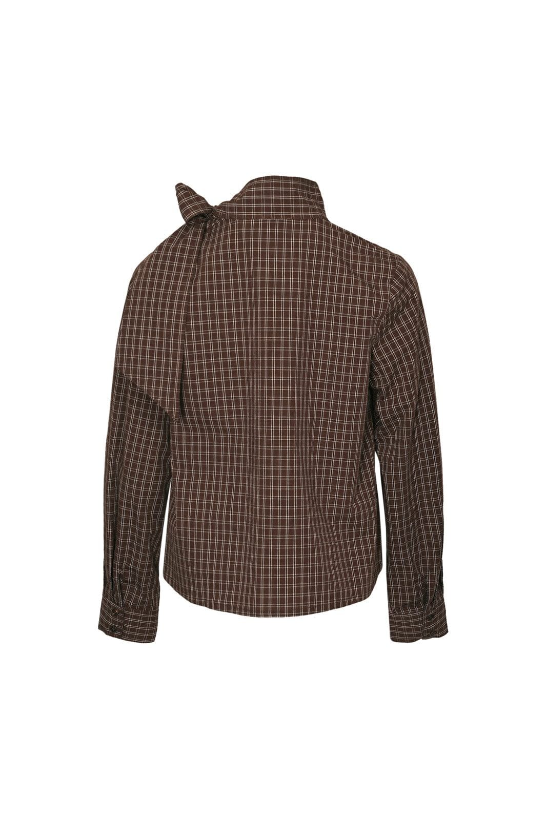 Noella - Kesha Ls Blouse 14520001 - 1408 - Cari Brown Check