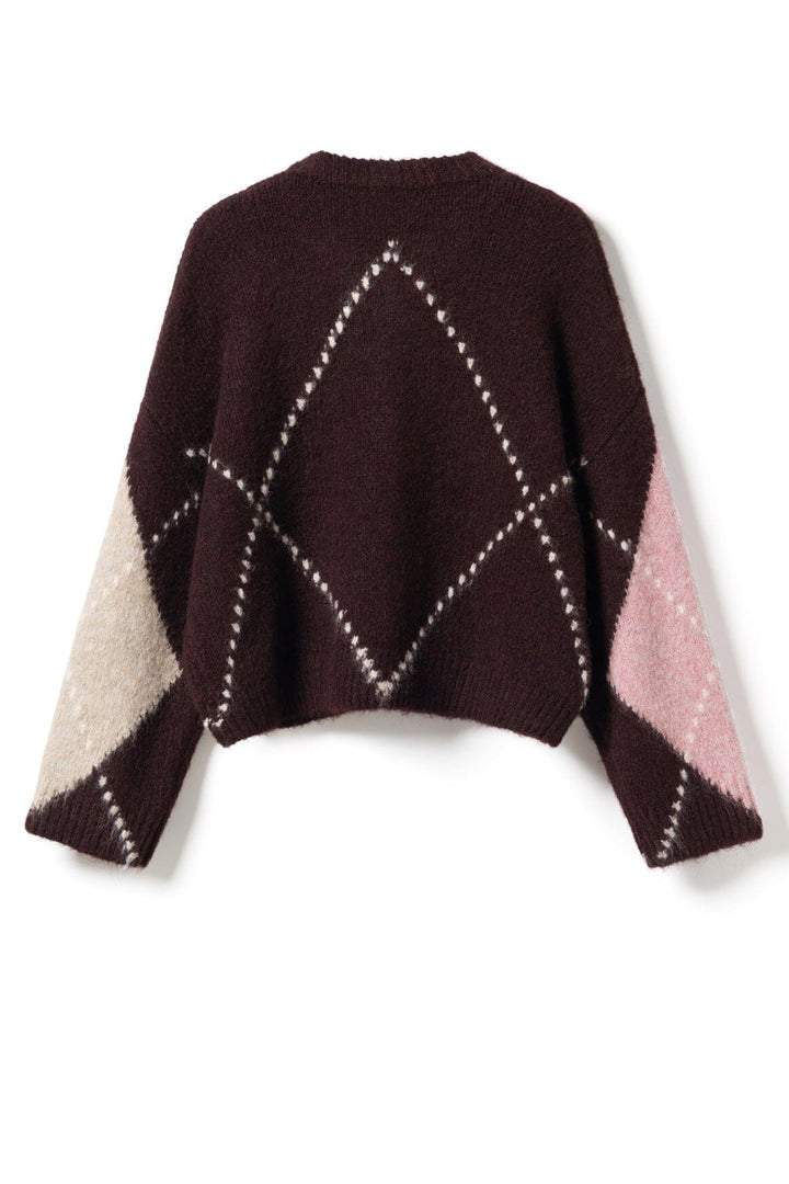 Noella - Lai Knit 14670001 - 1470 - Winetasting Mix Strikbluser 