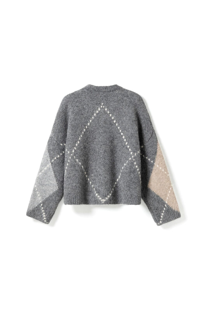 Noella - Lai Knit 14670001 - 507 - Grey Mix
