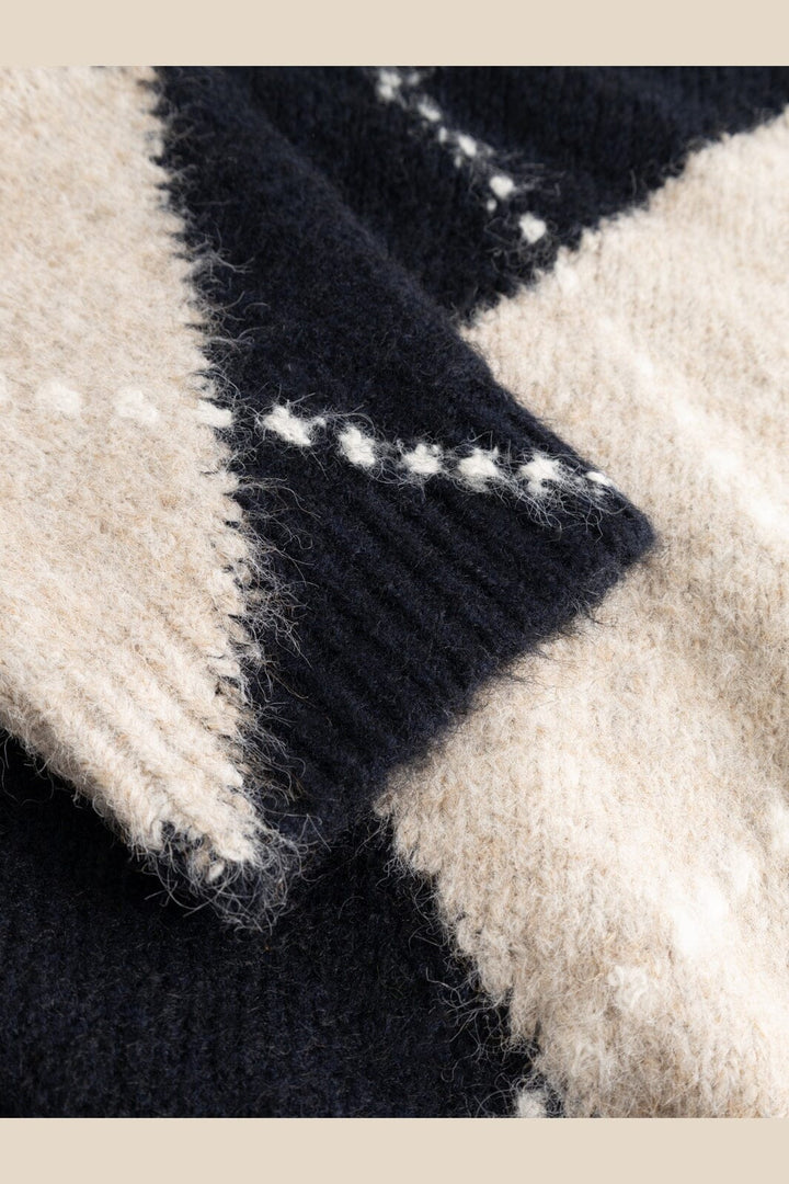 Noella - Lai Knit 14670001 - 670 - Navy Mix