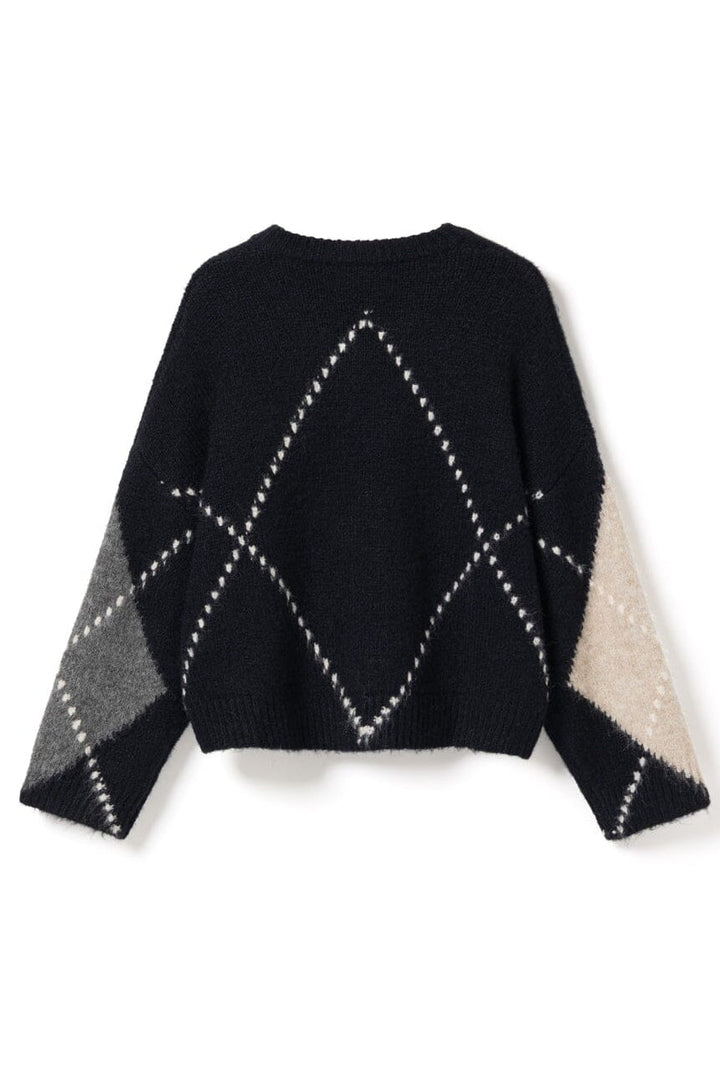 Noella - Lai Knit 14670001 - 670 - Navy Mix