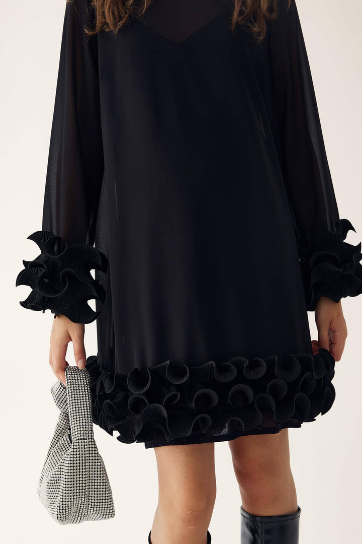 Noella - Latania Dress 14510001 - 004 - Black Kjoler 