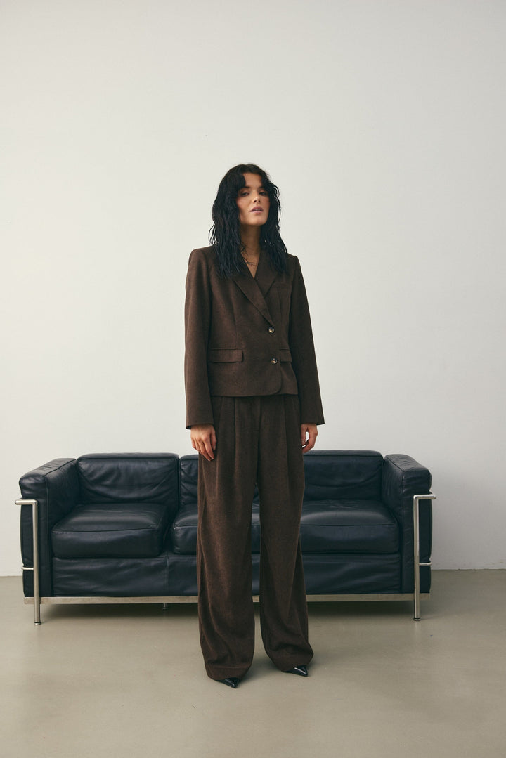 Noella - Laur Blazer 14620001 - 674 - Chocolate Blazere 