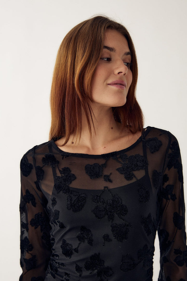 Noella - Laurette Dress 14600001 - 004 - Black Kjoler 