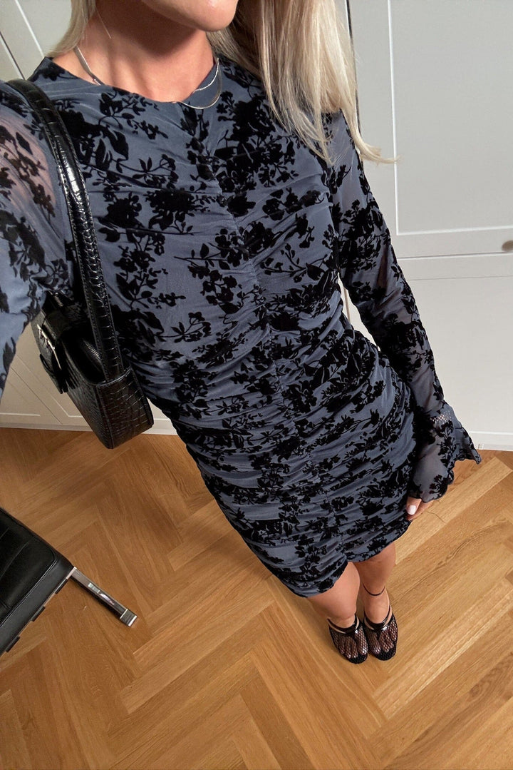 Noella - Lavetta Dress 14560001 - 1412 - Cobi Blue Print Kjoler 