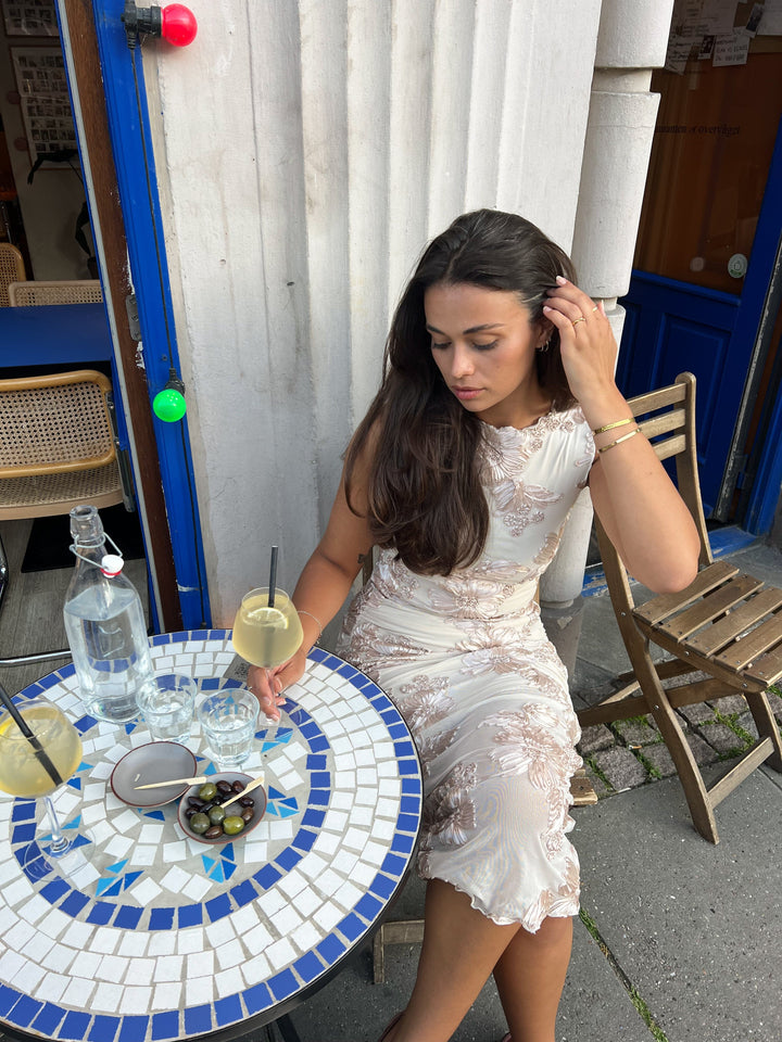 Noella - Lavinia Dress 13500001 - 1280 - Ivory Kjoler 