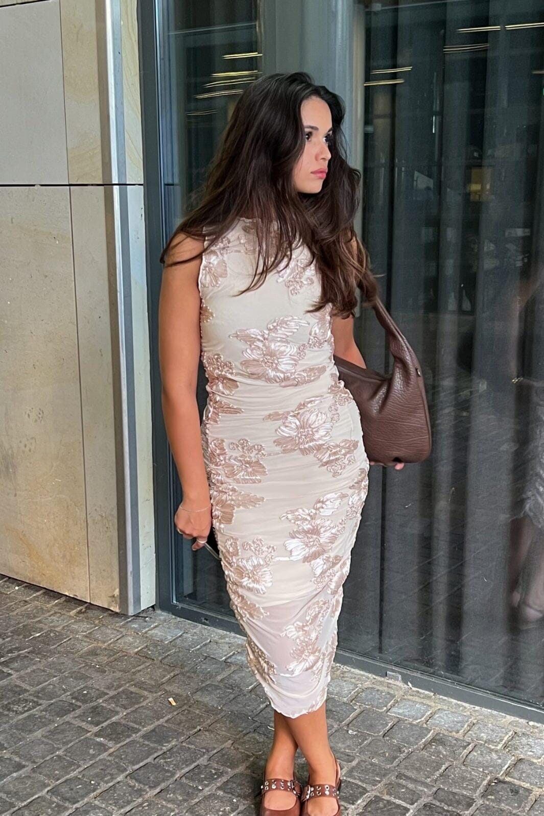 Noella - Lavinia Dress 13500001 - 1280 - Ivory Kjoler 