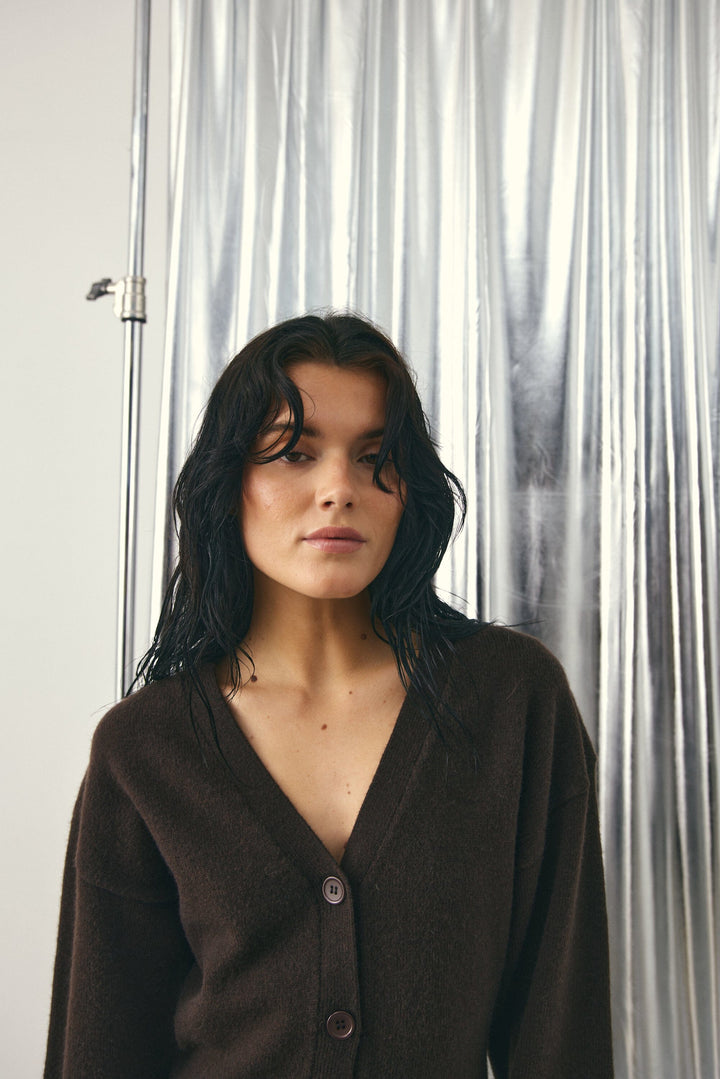 Noella - Lenyxanna Knit Dress 13770002 - 674 - Chocolate Kjoler 