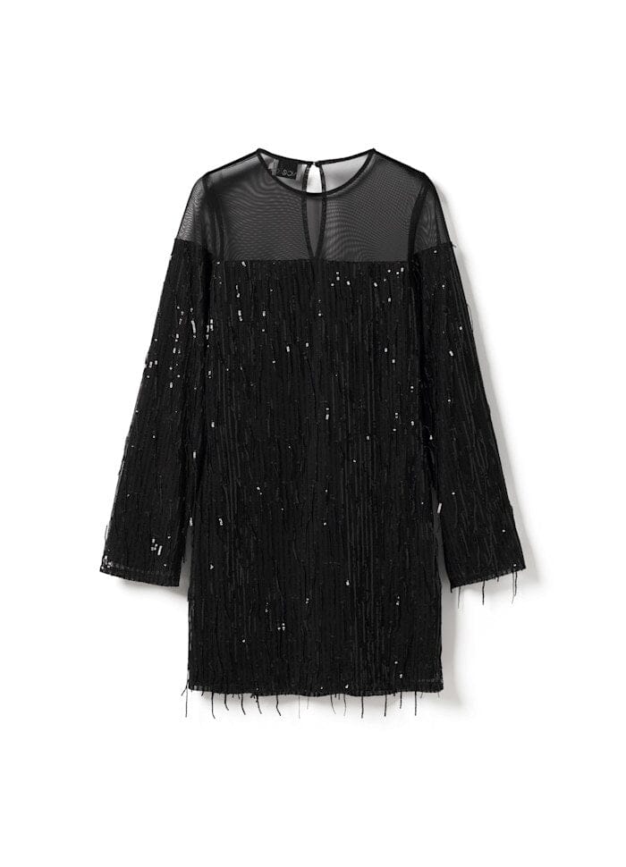 Noella - Leyah Dress 14550001 - 004 - Black Kjoler 