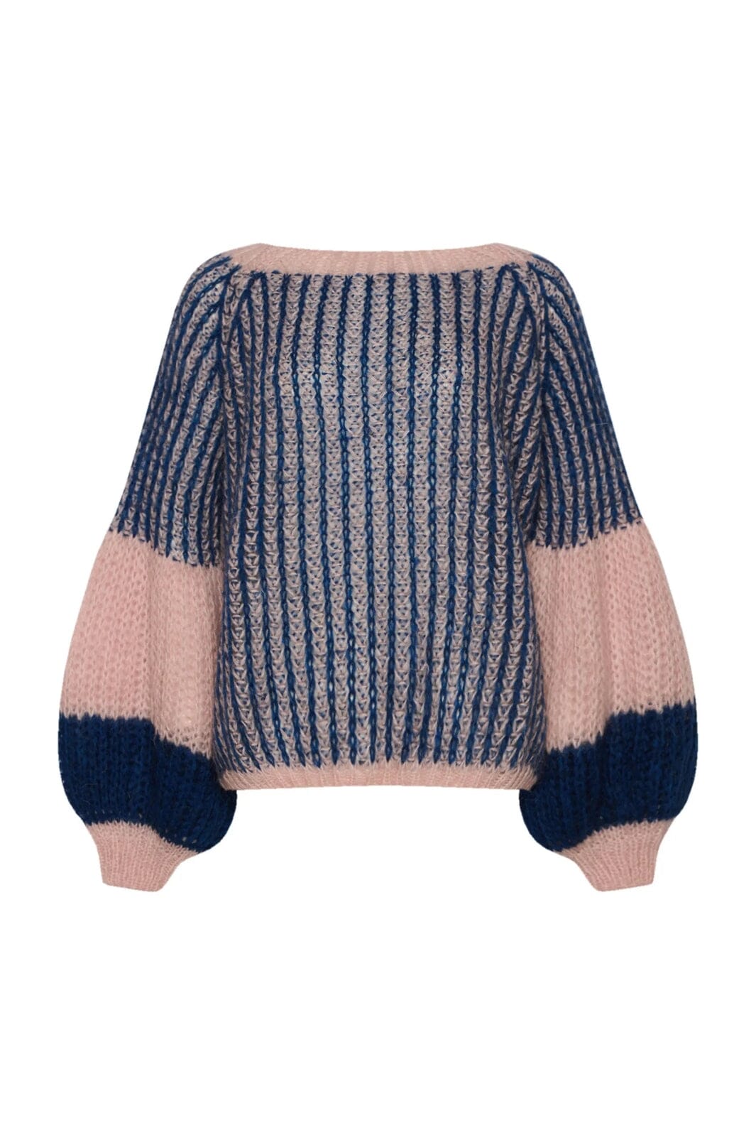 Noella - Liana Knit Sweater - Rose/Navy 