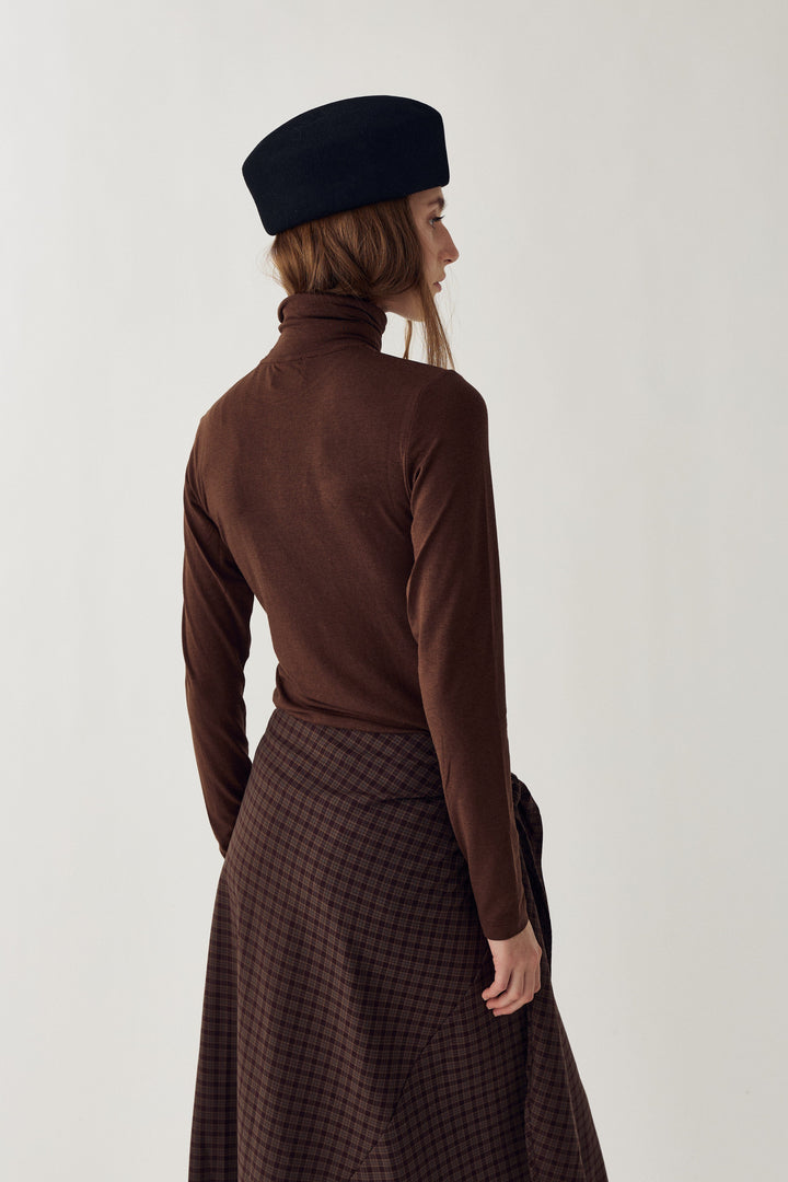 Noella - Libinette Top 14500001 - 674 - Chocolate Bluser 
