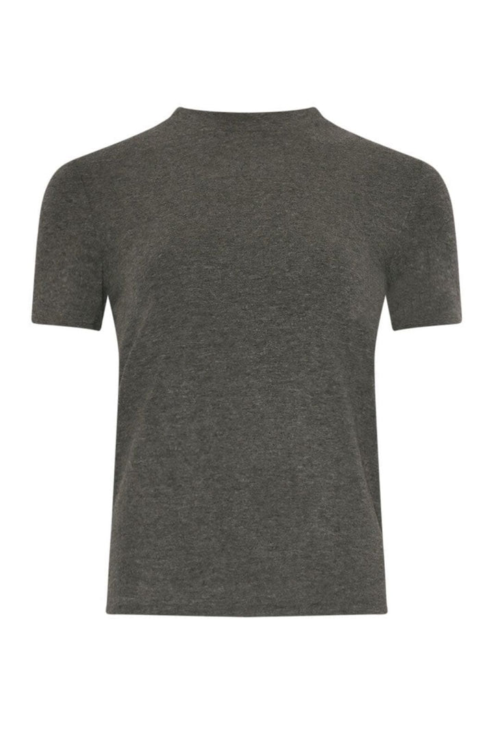 Noella - Lidie Ss Top 14090002 - 019 - Dark Grey Melange T-shirts 