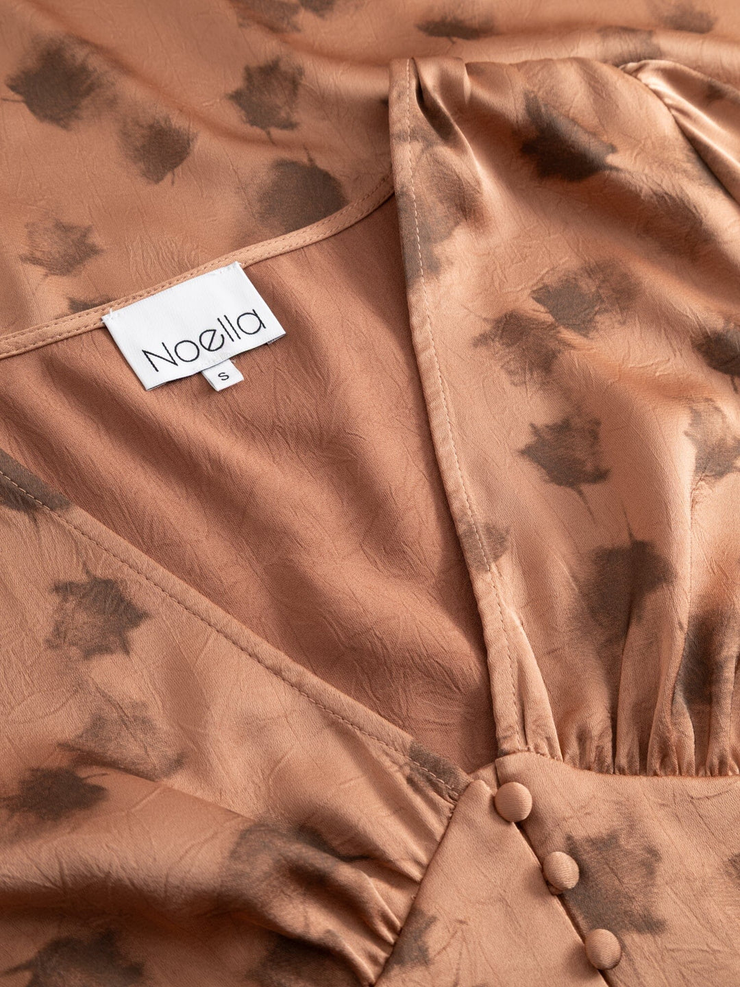 Noella - Lilith Dress 13890004 - 1366 - Cosette Rust Print Kjoler 