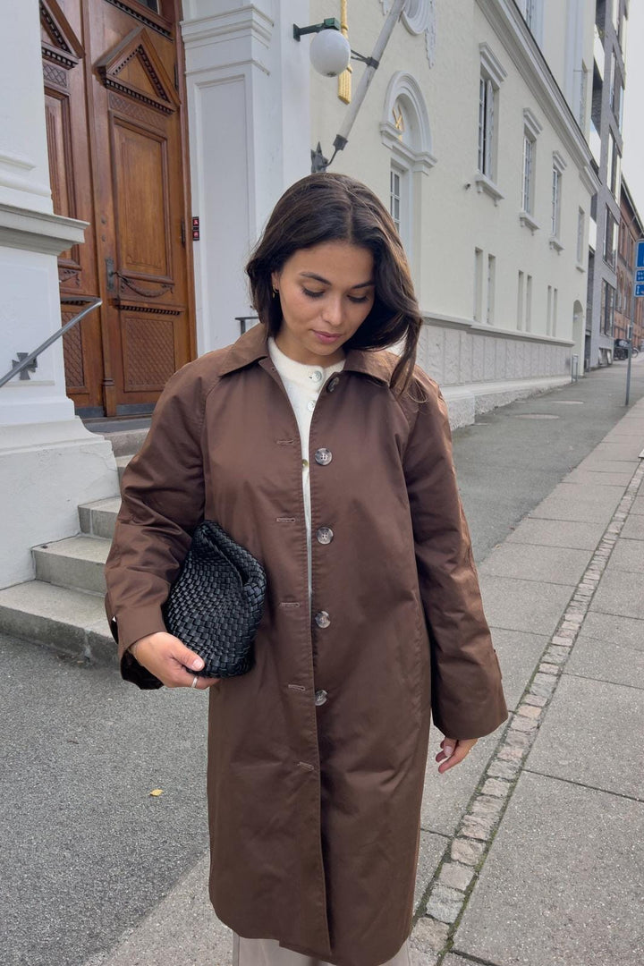 Noella - Lilli Coat 12690023 - 674 - Chocolate Jakker 