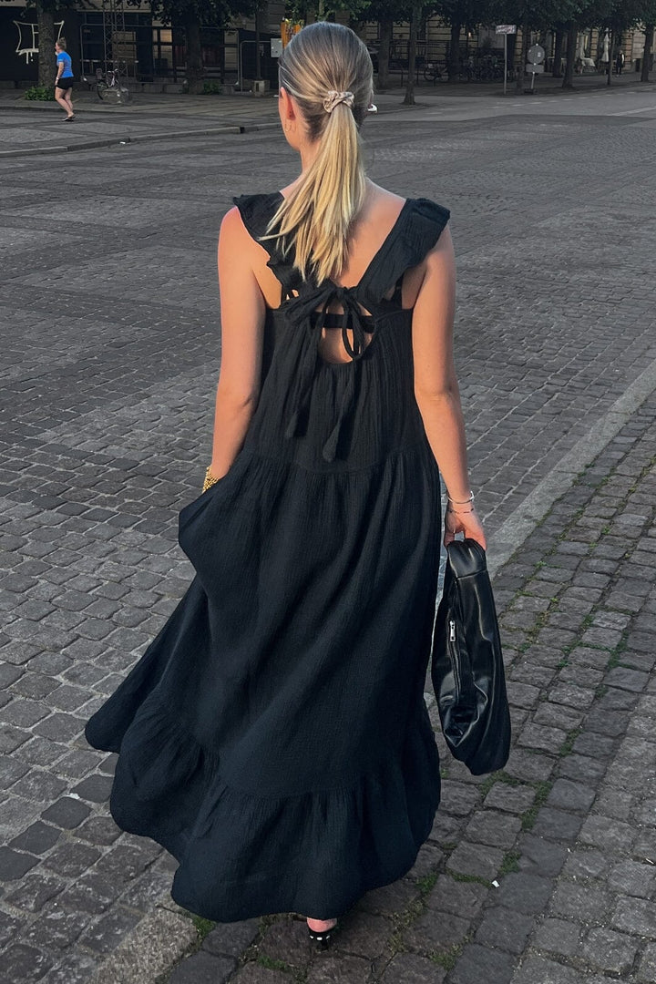 Noella - Lina Dress 13110002 - 004 - Black Kjoler 