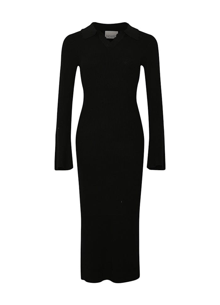 Noella - Livvy Knit Dress 13800003 - 004 - Black Kjoler 