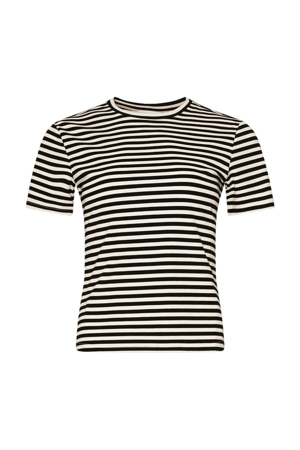 Noella - Lizzy Top 14030001 - 1381 - Ivory Black Stripe