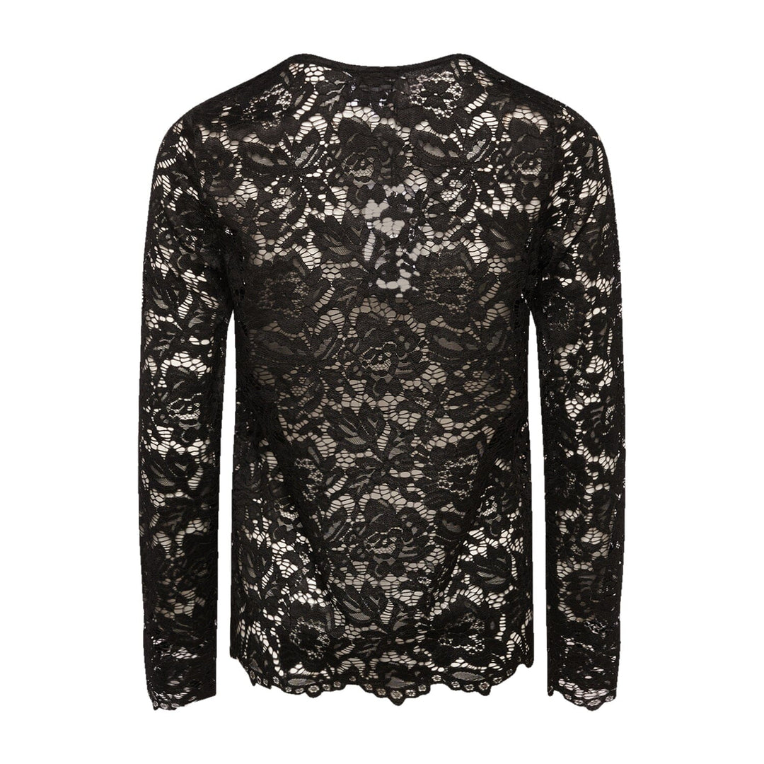 Noella, Lola Lace Blouse, Black