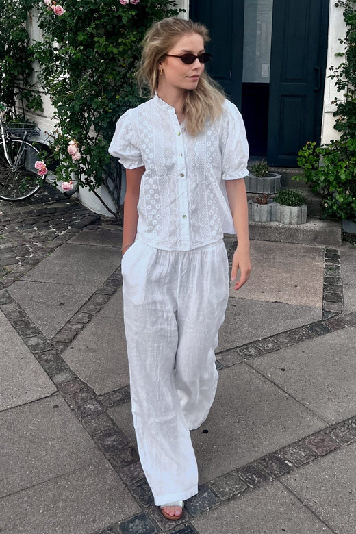 Noella - Lorann Pants 14700004 - 028 - White Bukser 