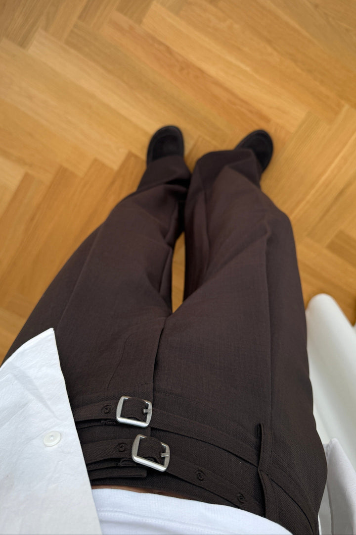 Noella - N-Darryl Pants 13860007 - 674 - Chocolate Bukser 