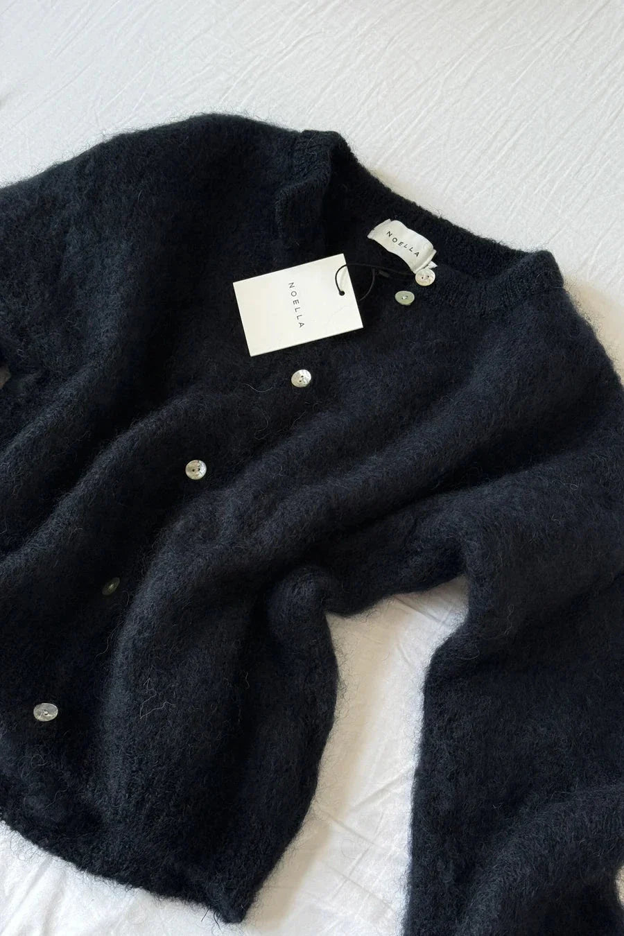 Noella - N-Kae Mohair Cardigan 15250003 - 007 - Navy Cardigans 