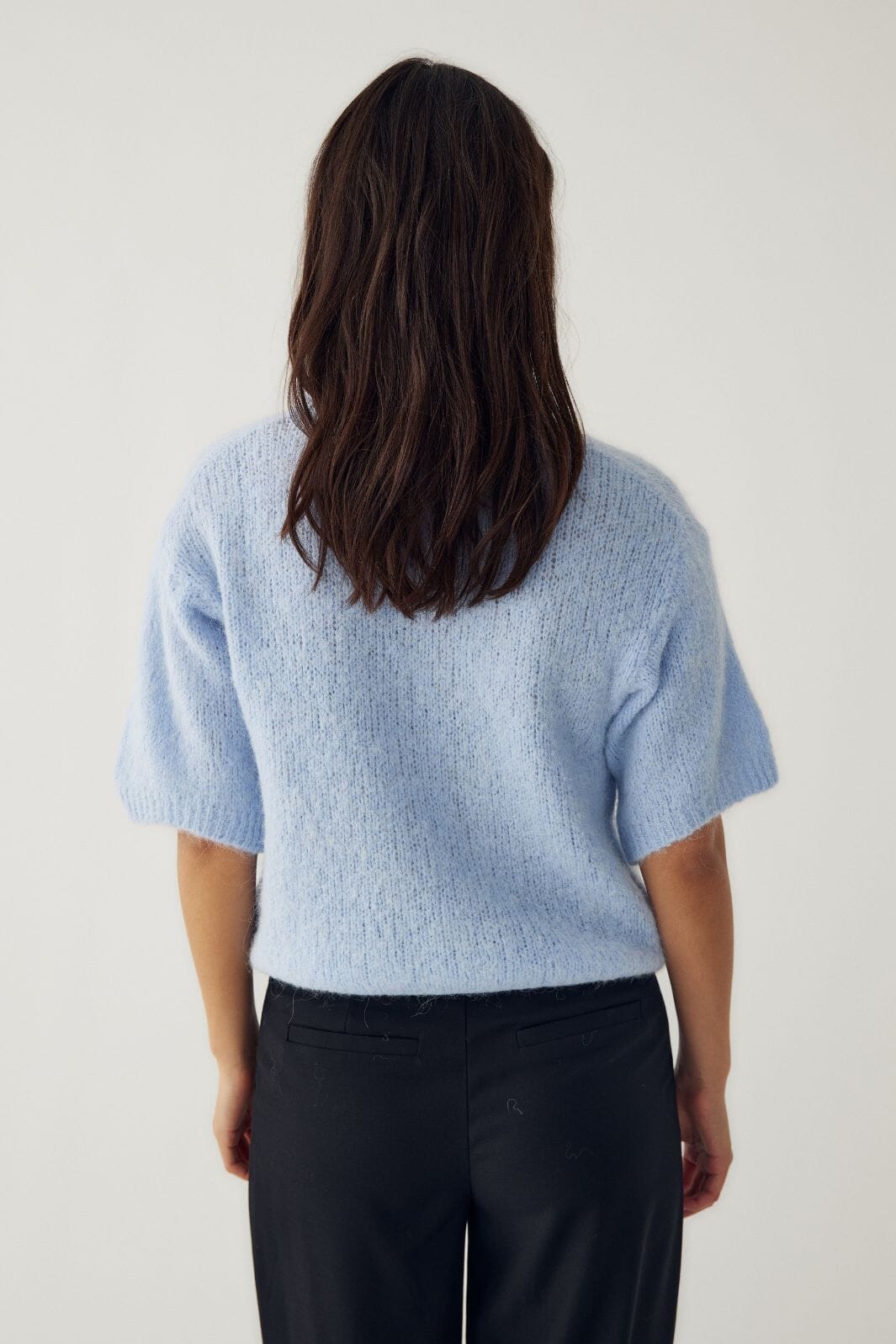 Noella - N-Kae Ss Knit Cardigan 15950003 - 016 - Light Blue Cardigans 
