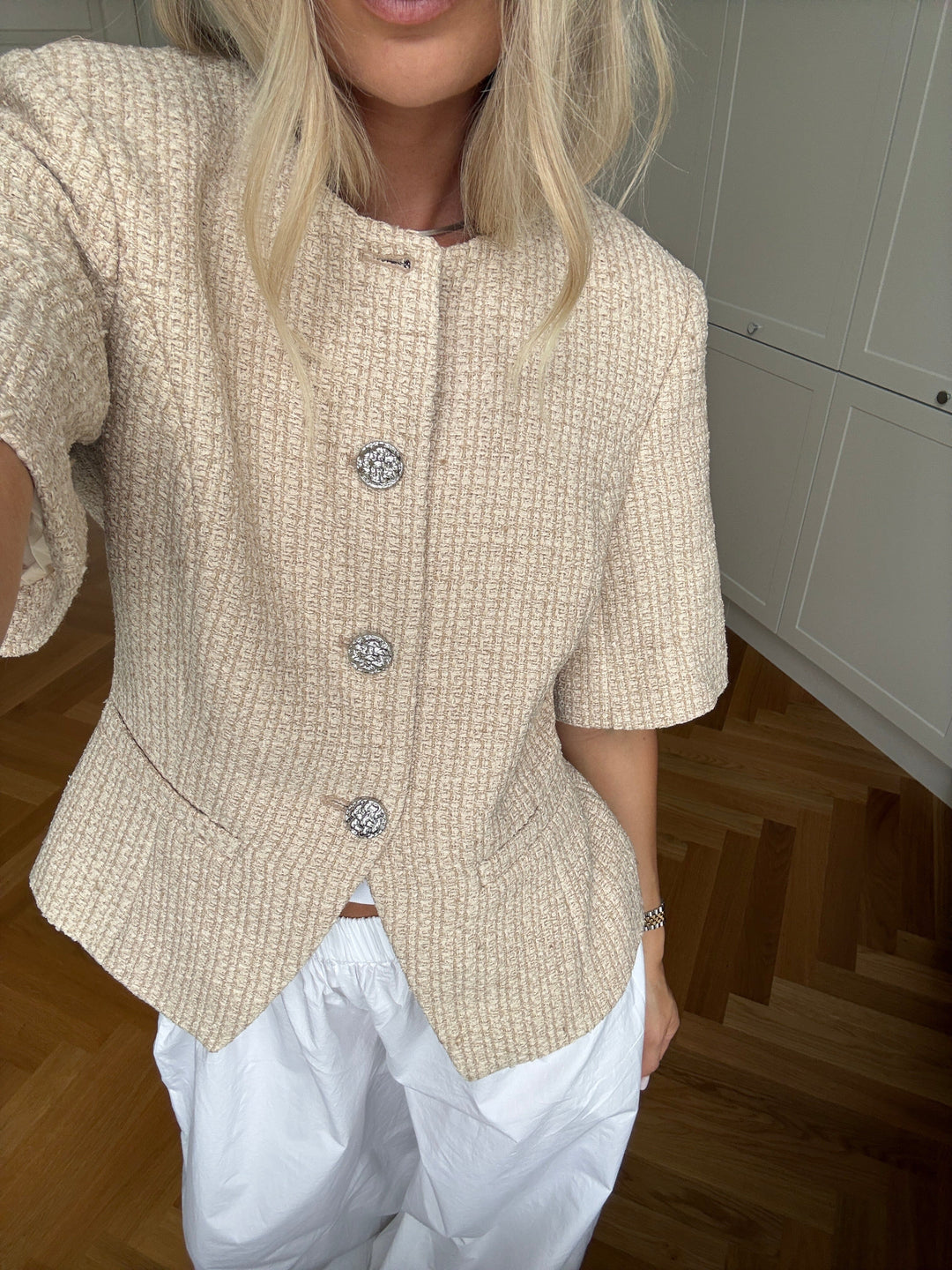 Noella - N-Kasaundra Blazer 17180001 - 479 - Light Sand Blazere 