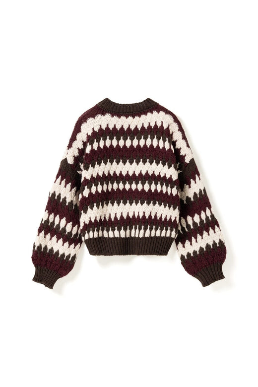 Noella - N-Laia Knit 16870001 - 1528 - Deveen Burgundy Mix