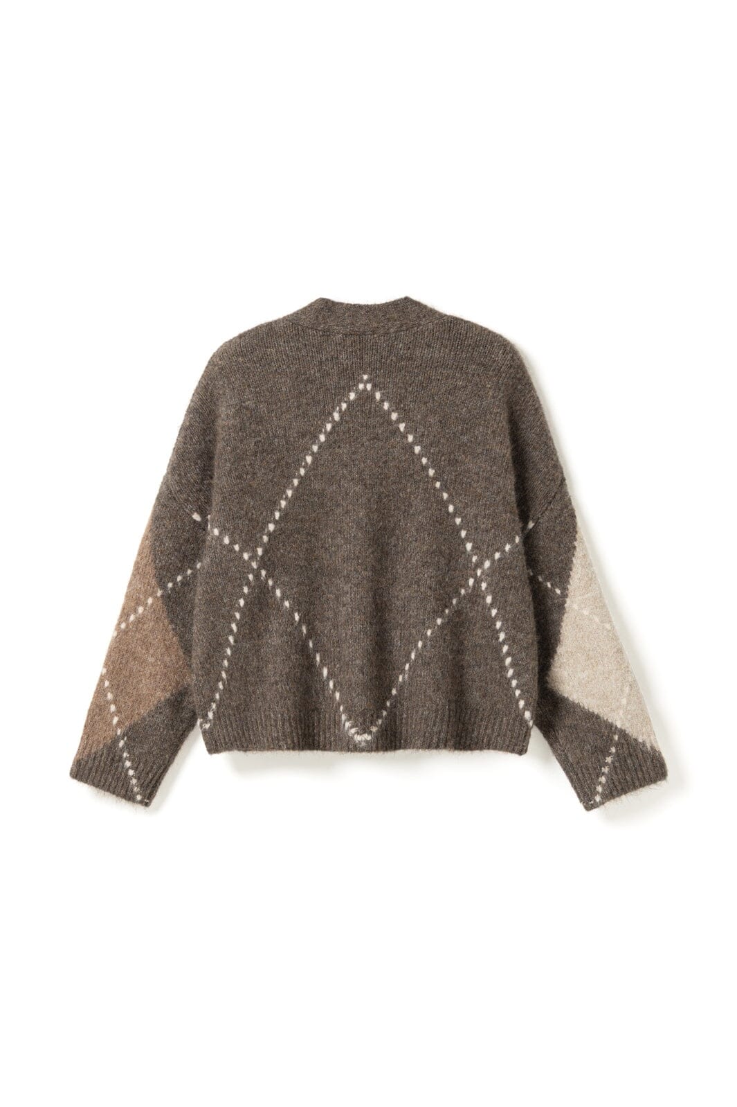 Noella - N-Laiana Knit Cardigan 14670002 - 1513 - Ash Brown Mix