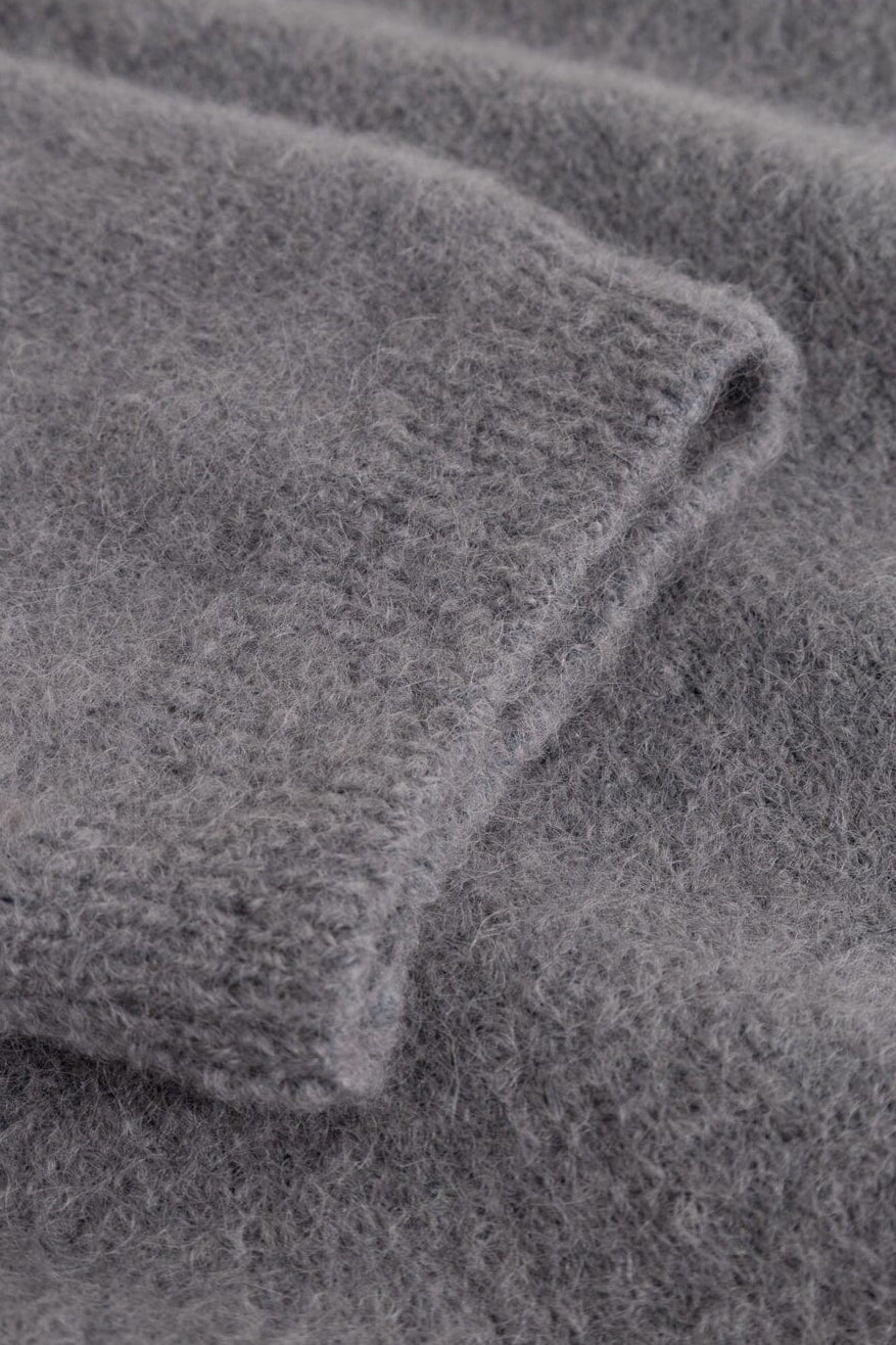 Noella - N-Lane Knit 16470002 - 1252 - Dark Grey Mel.