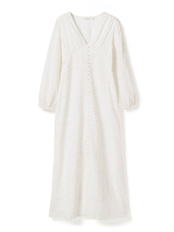 Noella - N-Lilith Maxi Dress 13650004 - 028 - White Kjoler 