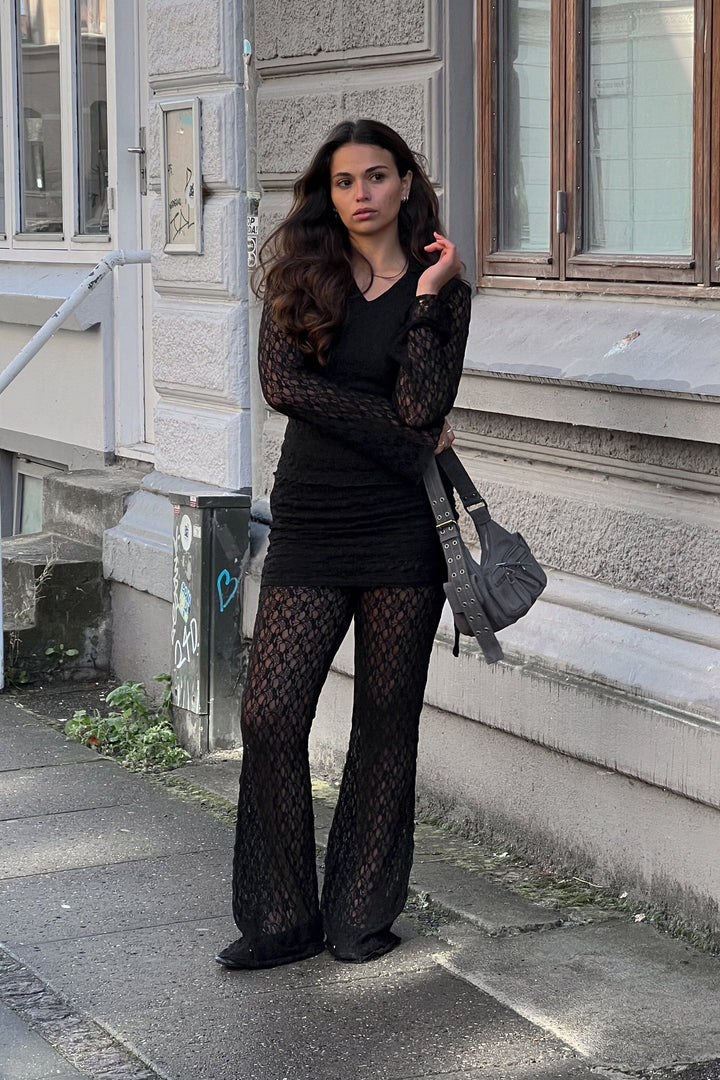 Noella - N-Lorena Pants 14920003 - 004 - Black Bukser 