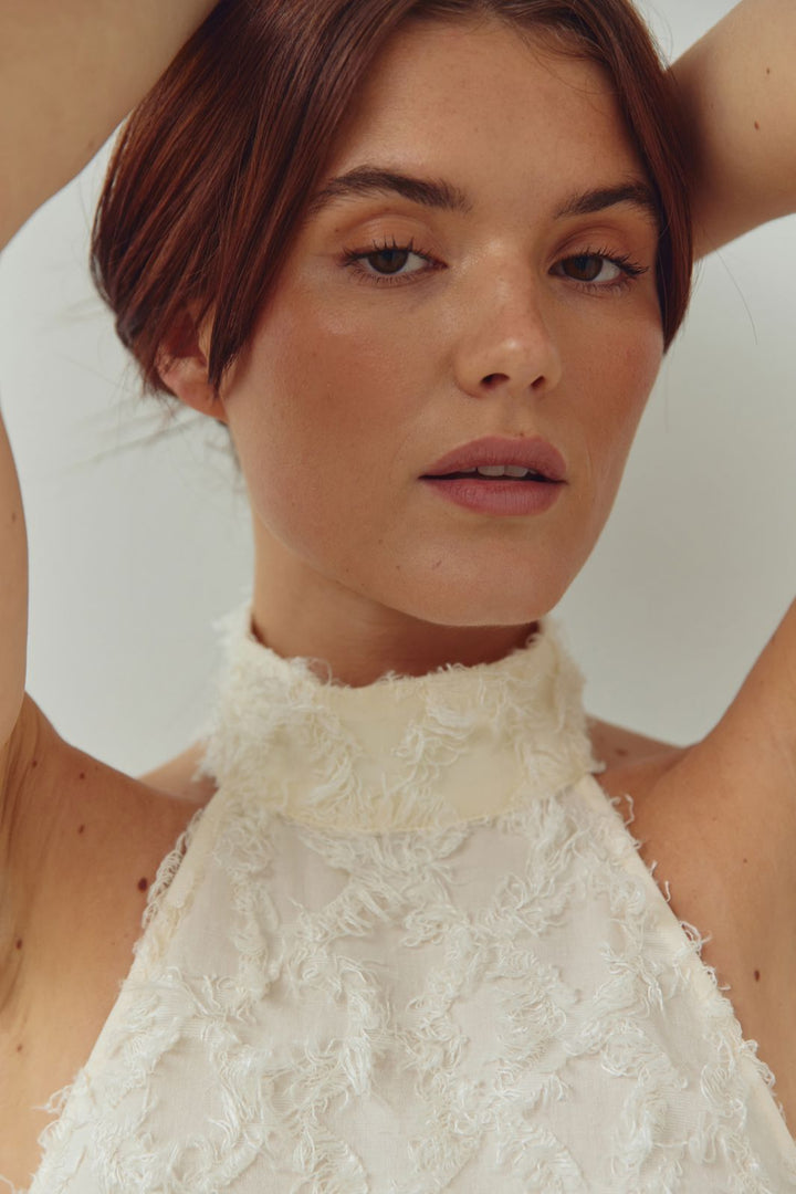 Noella - N-Maci Dress 15170001 - 974 - Ivory Kjoler 