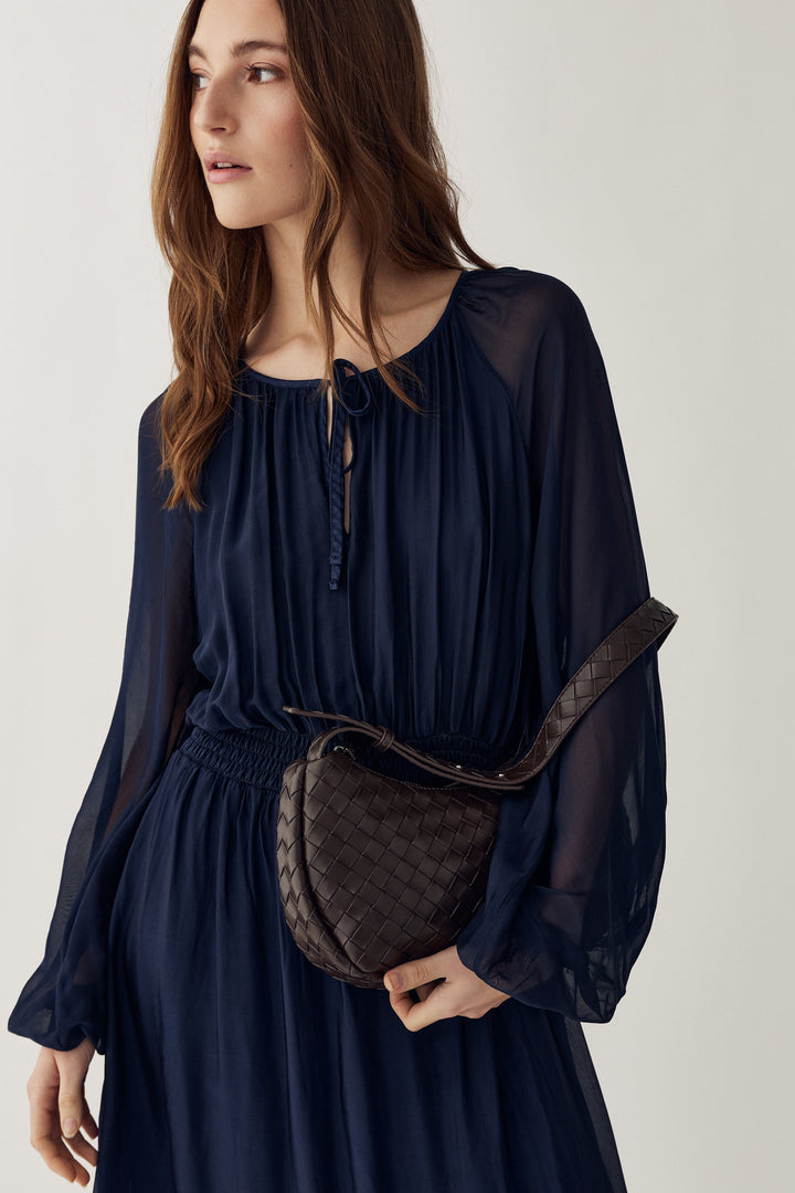 Noella - N-Mariel Maxi Dress 15650005 - 007 - Navy Kjoler 