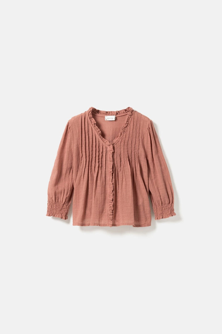 Noella - N-Marin Blouse 15710002 - 1455 - Red Clay