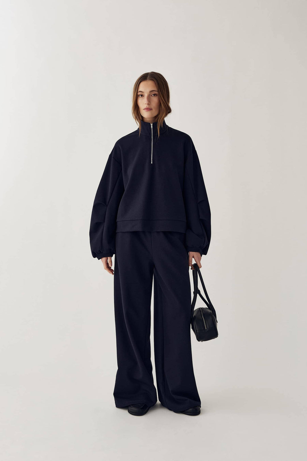 Noella - N-Marina Top 14940008 - 007 - Navy Sweatshirts 