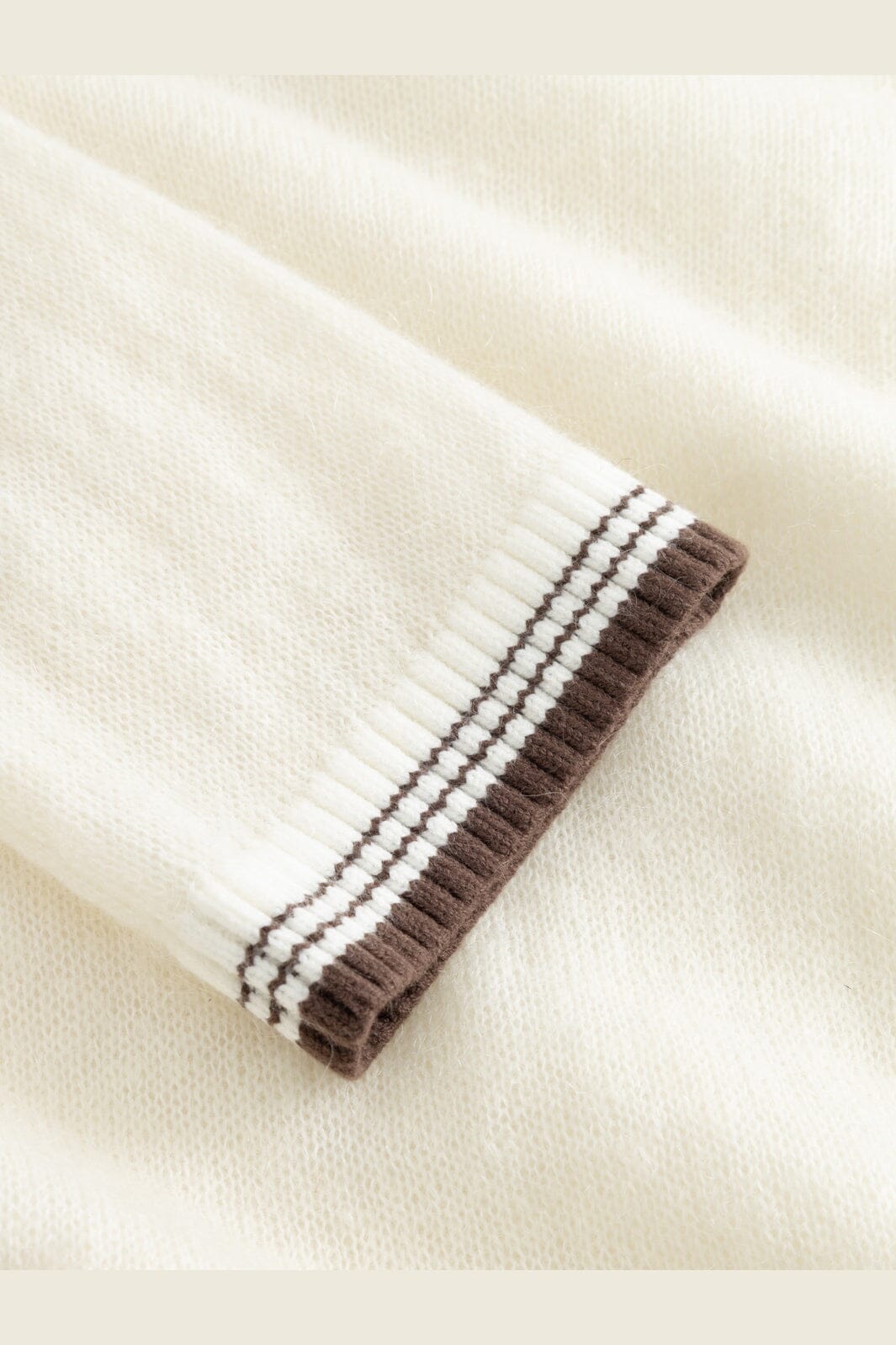 Noella - N-Marthy Ls Knit 16400002 - 1502 - Ivory Brown