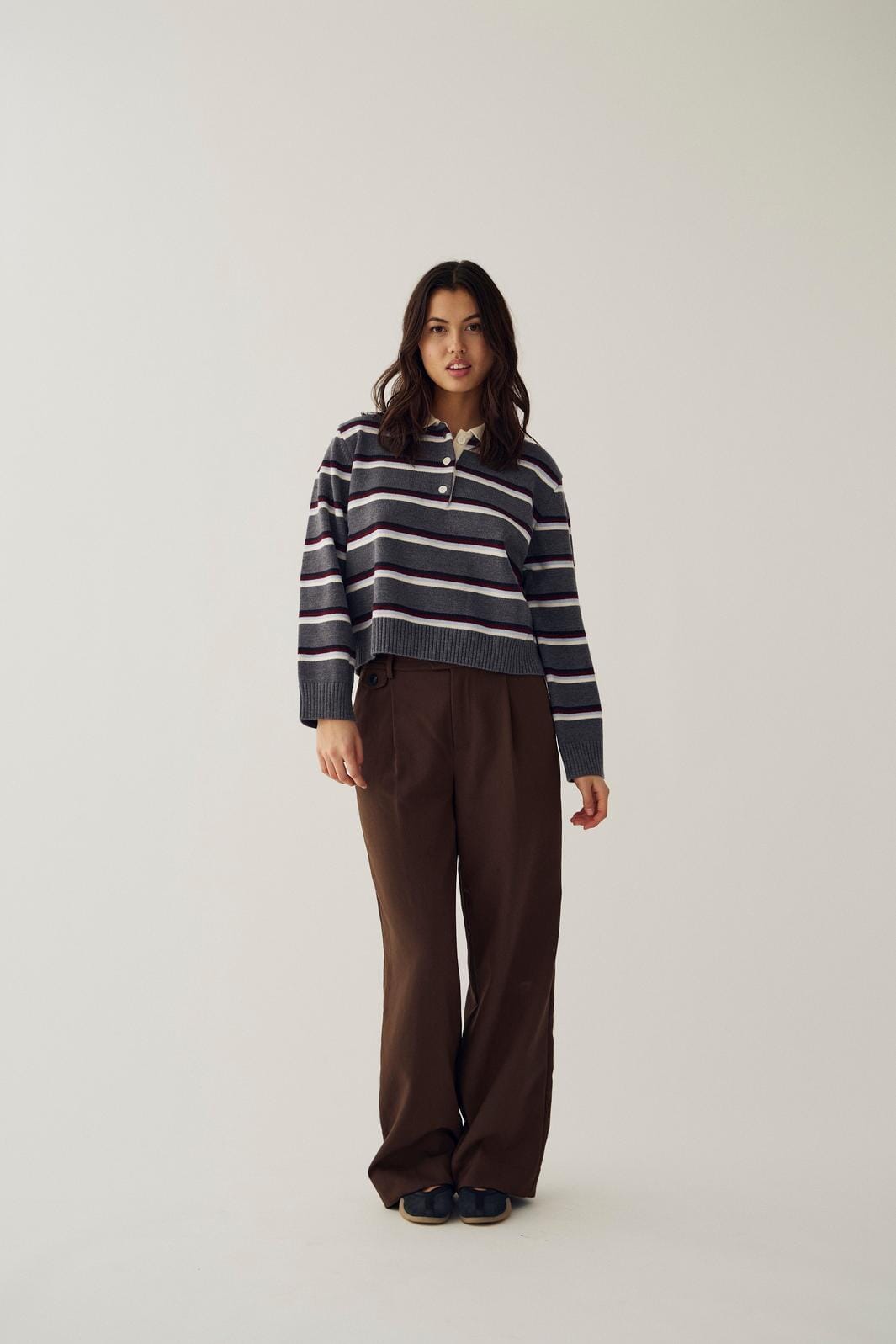Noella - N-Mavie Pants 16750002 - 674 - Chocolate Bukser 