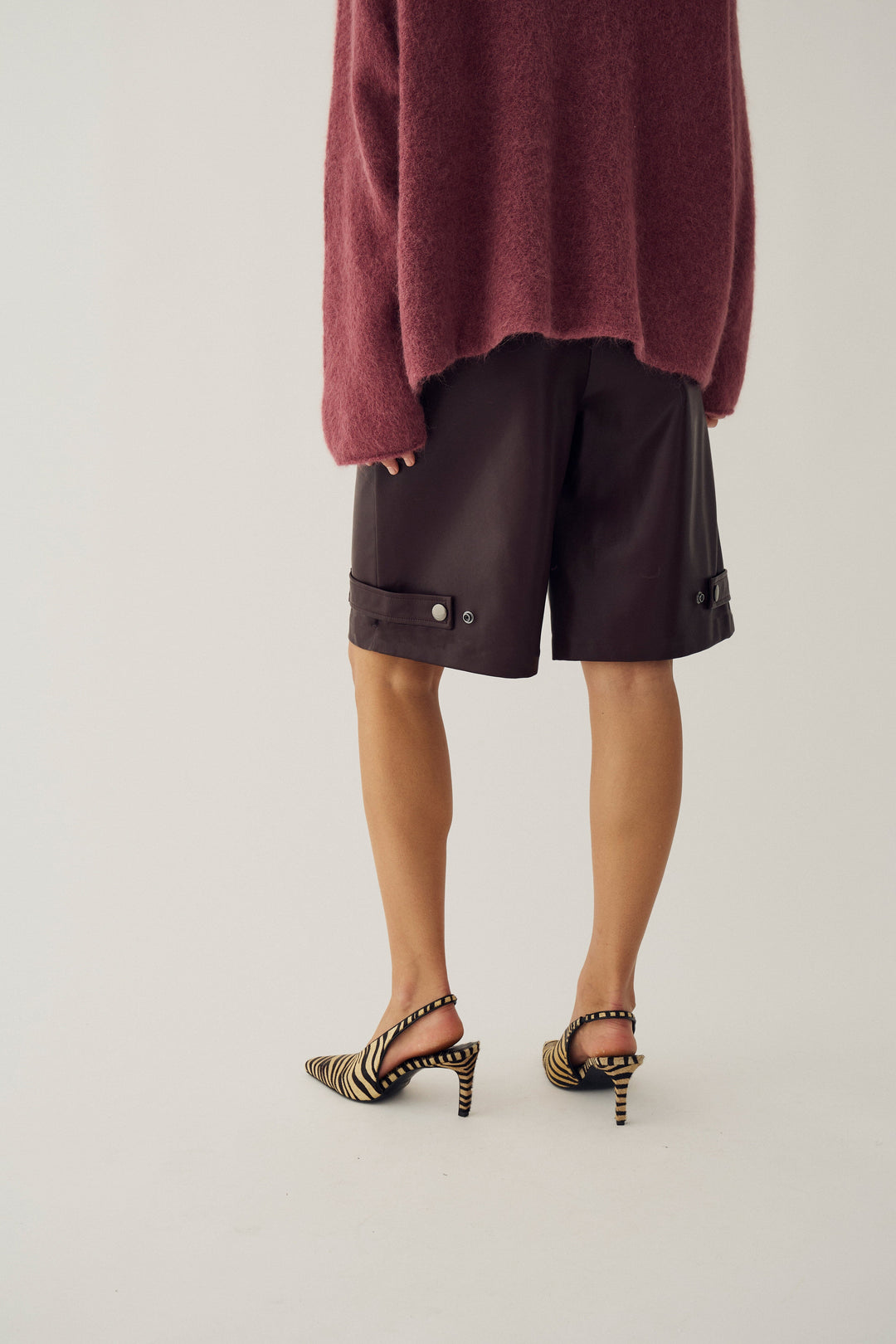 Noella - N-Maybel Shorts 16720002 - 1523 - Cedar Brown Shorts 
