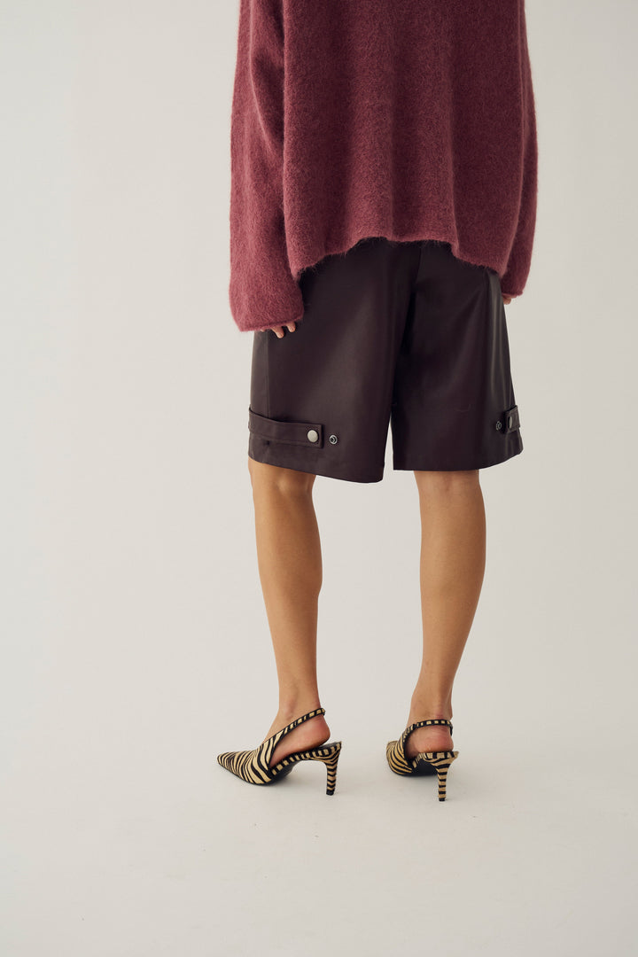 Noella - N-Maybel Shorts 16720002 - 1523 - Cedar Brown Shorts 