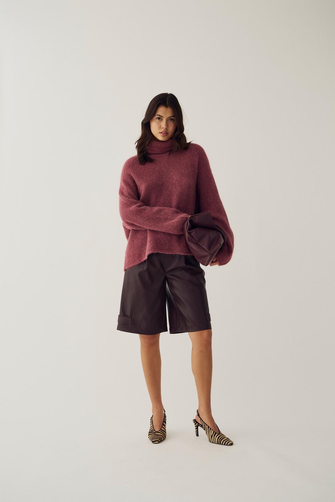 Noella - N-Maybel Shorts 16720002 - 1523 - Cedar Brown Shorts 