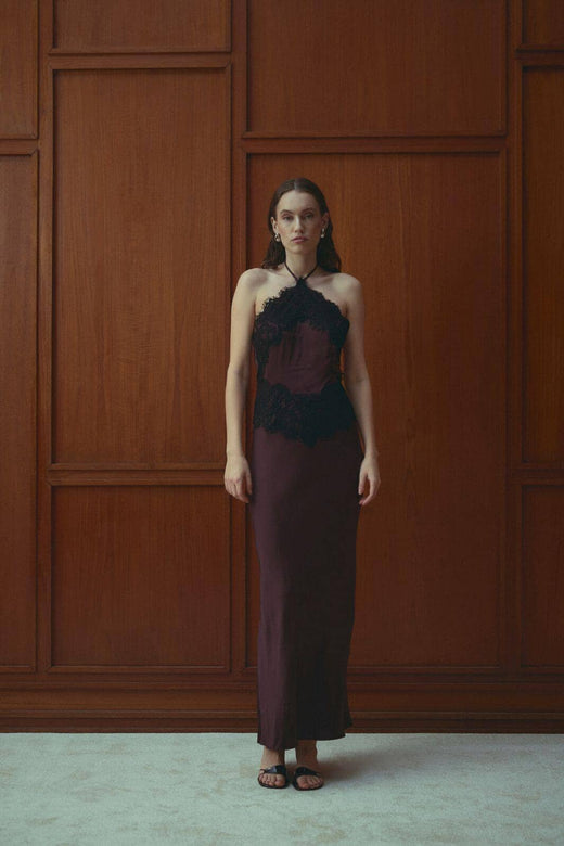 Noella - N-Merit Dress 16740003 - 1524 - Maroon Kjoler 