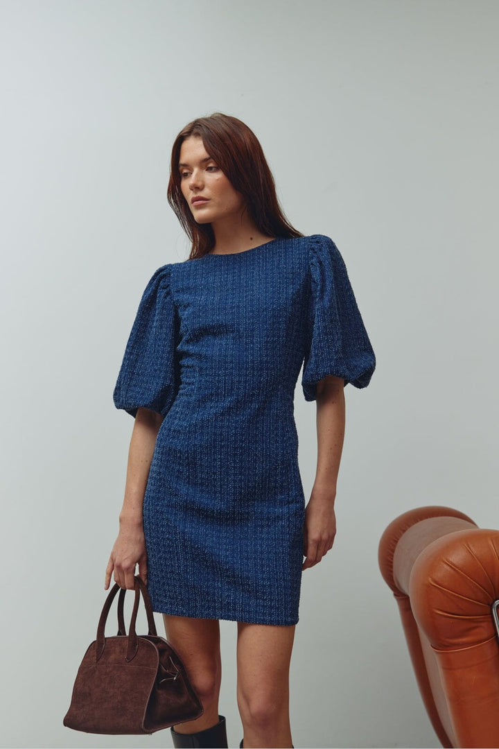 Noella - N-Michaela Dress 15290001 - 1348 - Dark Blue Wash