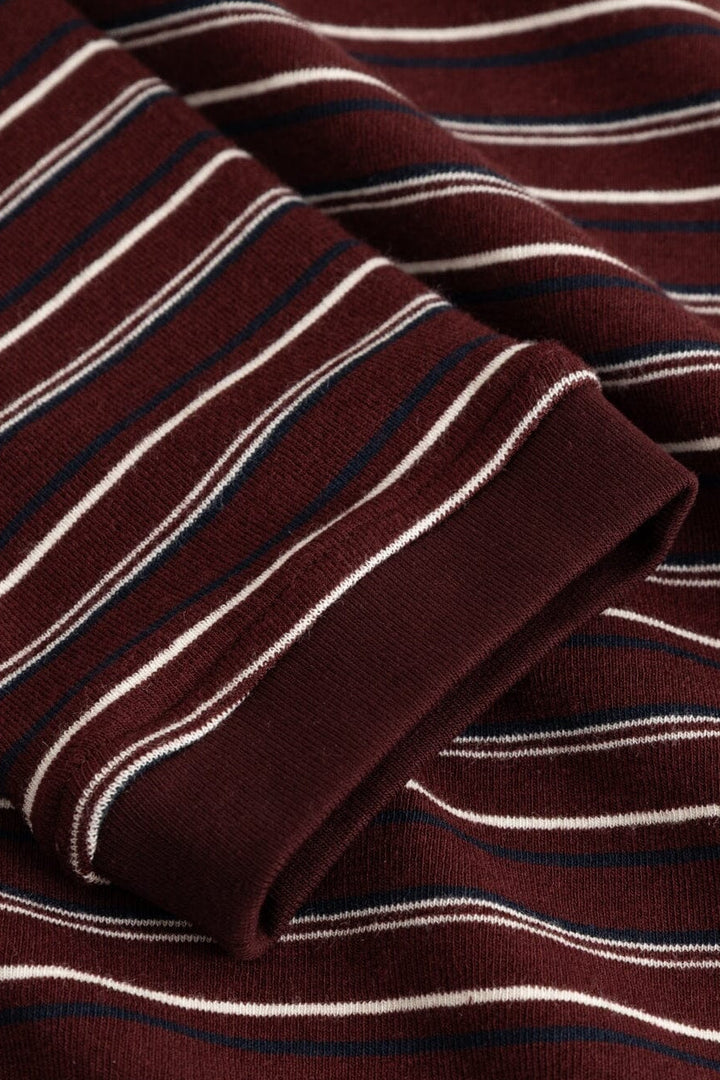 Noella - N-Mykel Ls Top 16540002 - 1511 - Dizzy Burgundy Stripe