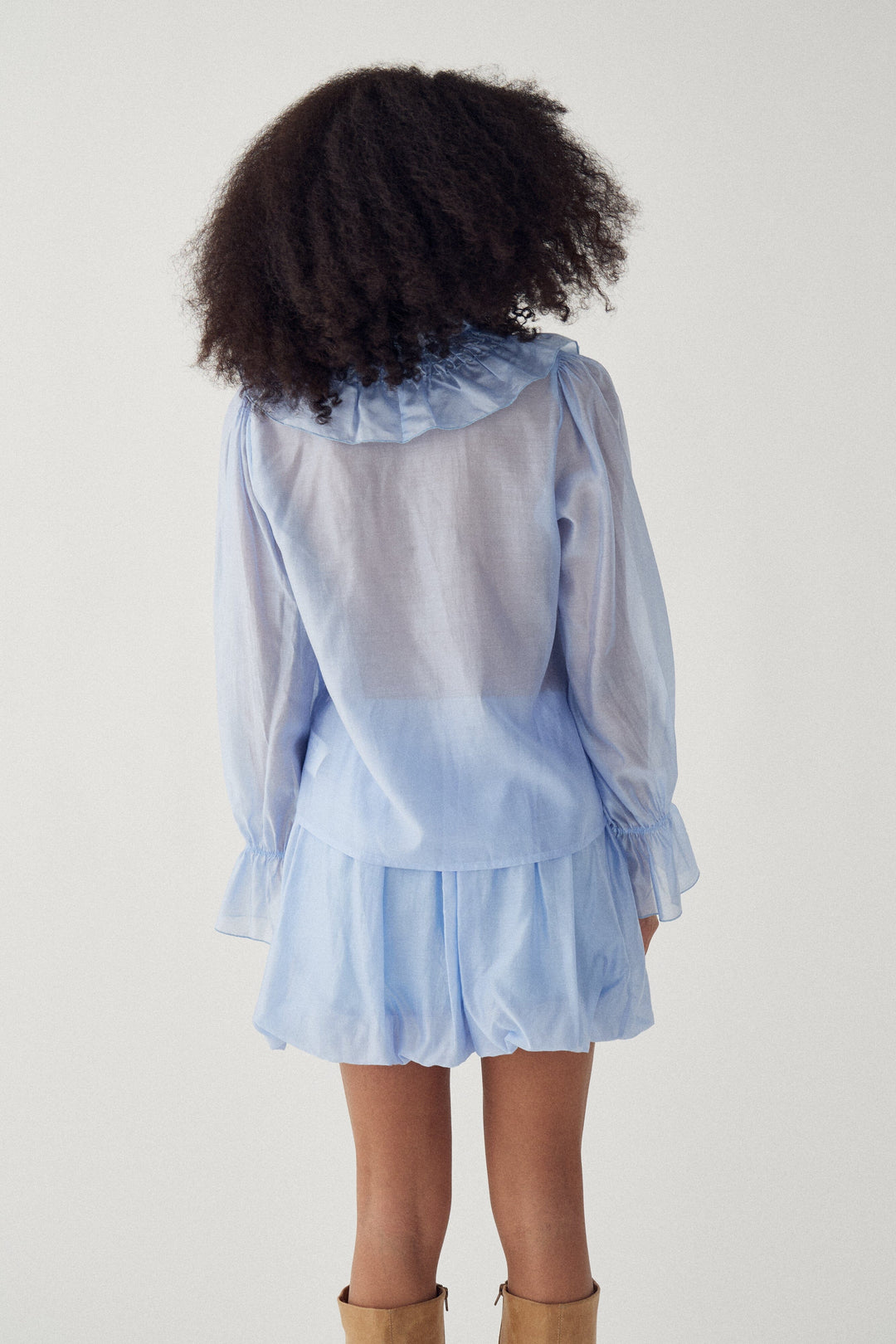 Noella - N-Myrtia Blouse 14450004 - 975 - Air Blue Bluser 