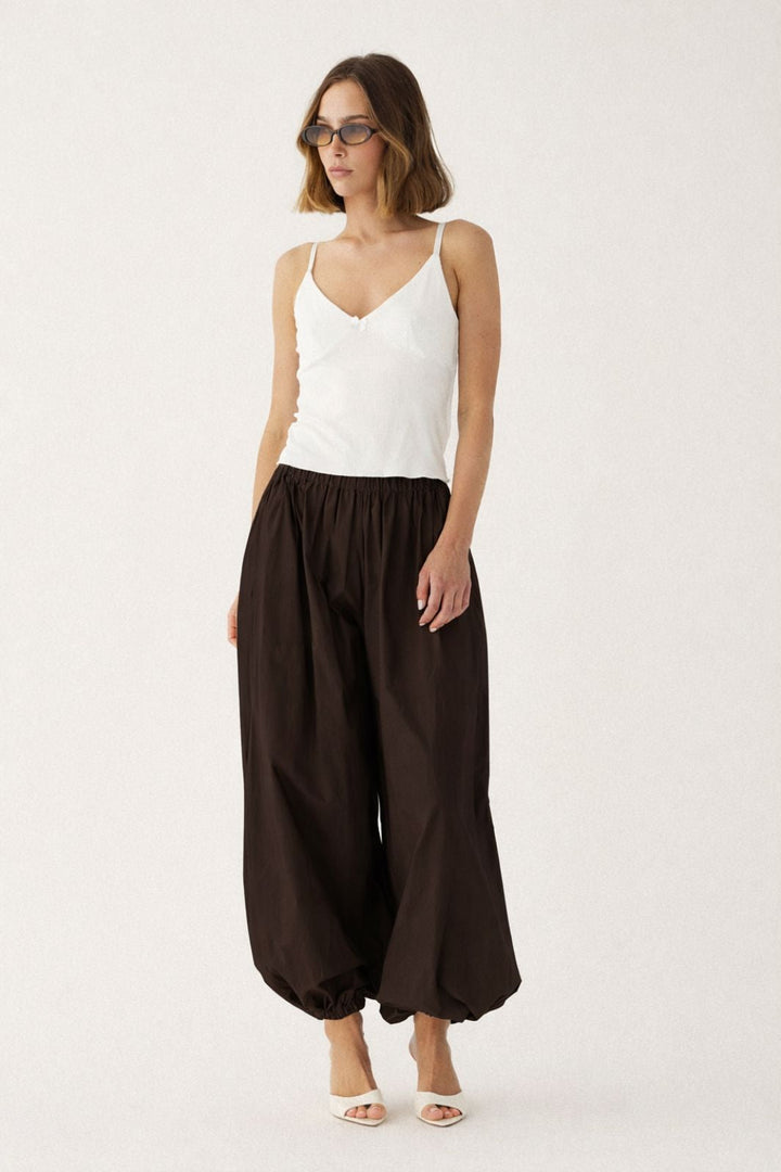 Noella - N-Nerine Pants 16610001 - 674 - Chocolate Bukser 