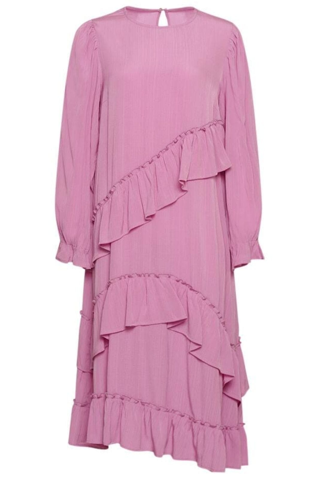 Noella - Sierra Frill Dress - Light Pink Kjoler 